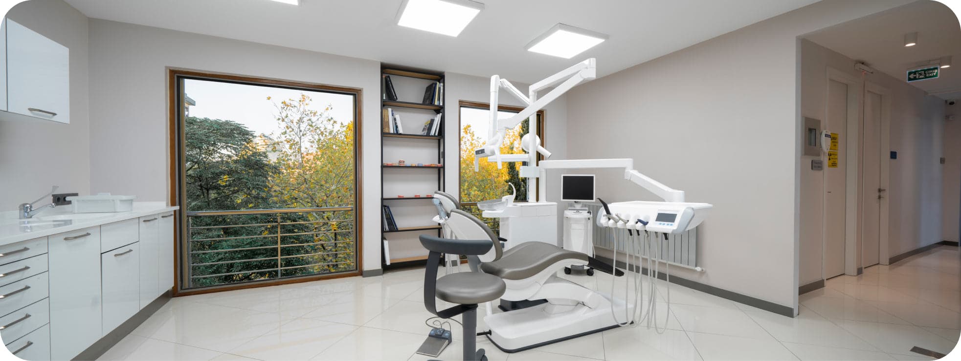 Clinic treatment room