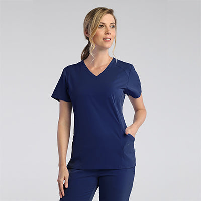 Maevn PureSoft Ladies Modern V-Neck Top