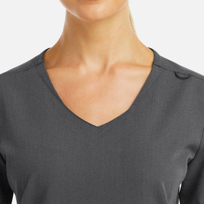 Maevn Matrix Pro Women's Curved V-Neck Top