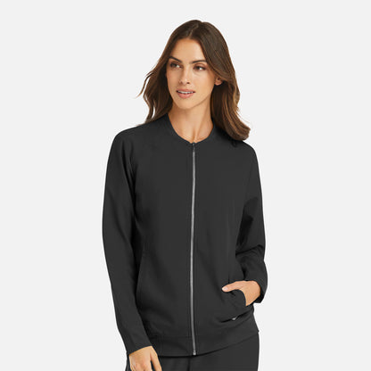 Maevn Momentum Womens Full Zip Bomber Jacket