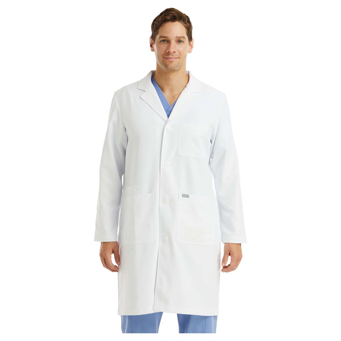 Maevn Momentum Lab Coats Men's Full Length Lab Coat