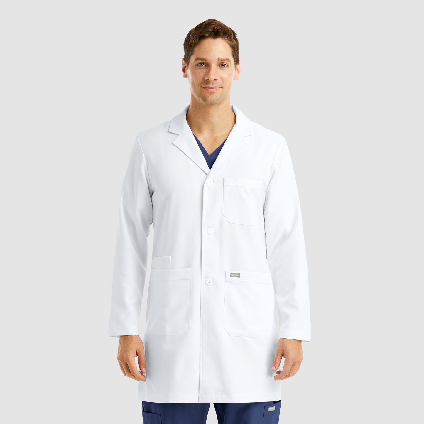 Men's Mid Length Lab Coat