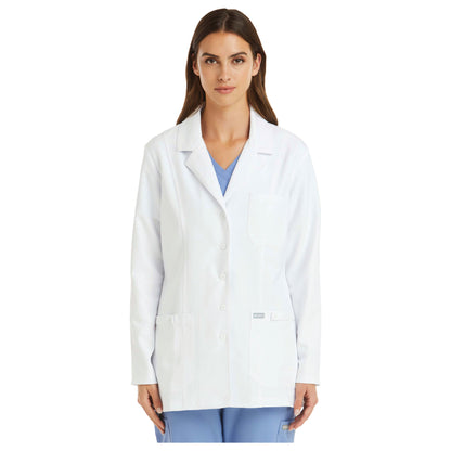 Maevn Momentum Lab Coats Women's Snap Consultation Lab Coat