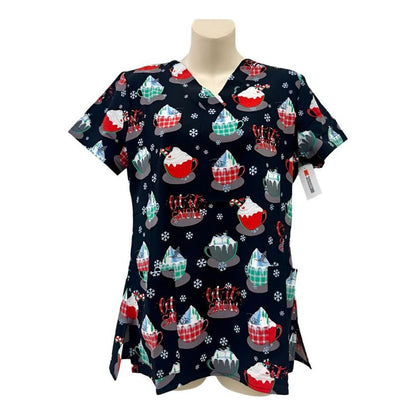 WhiteCross Printed Top CHRISTMAS (SALE) 617