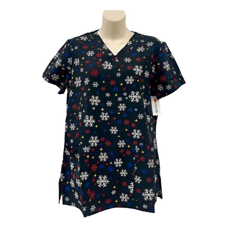 WhiteCross Printed Top CHRISTMAS (SALE) 617