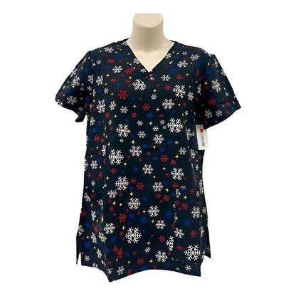 Women's WhiteCross Printed Top 617-FTF SALE