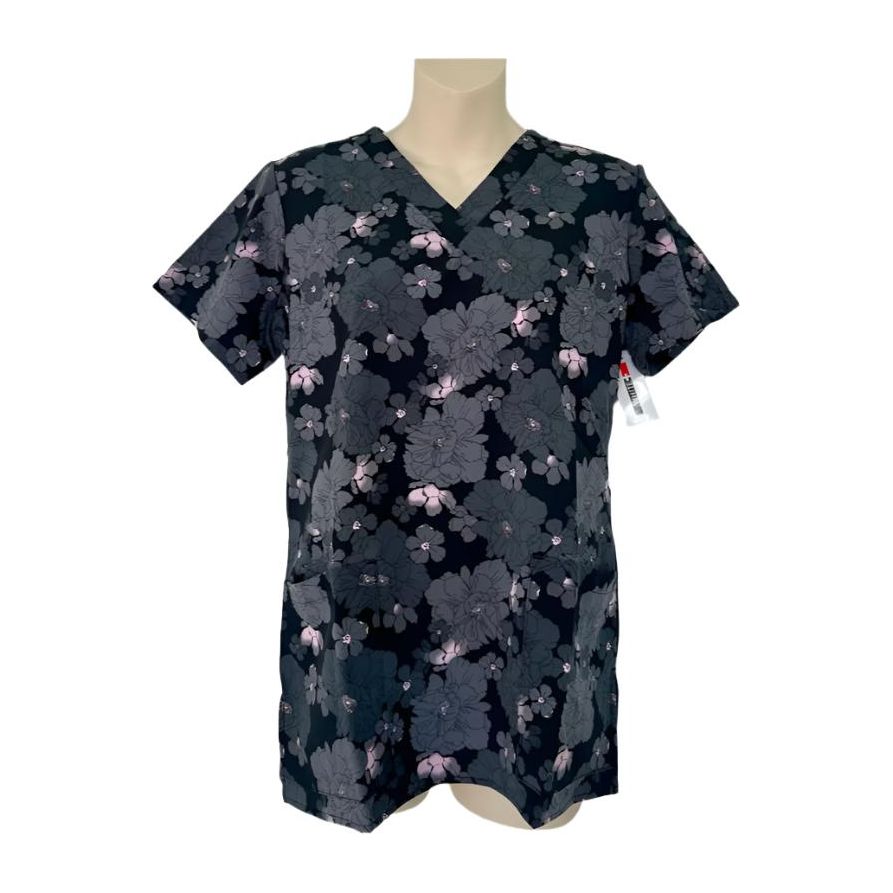 WhiteCross Printed Top "617-FUB"Flowers" SALE