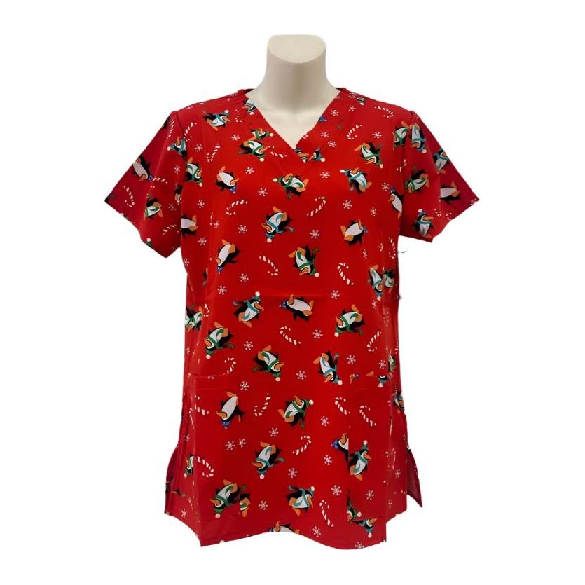 WhiteCross Printed Top CHRISTMAS (SALE) 617