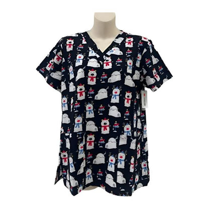 WhiteCross Printed Top CHRISTMAS (SALE) 617