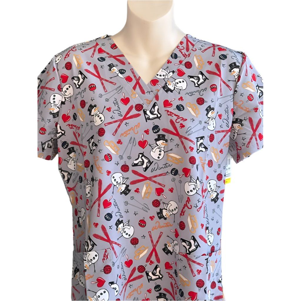 Women's WhiteCross Printed Top "CRAZY PRINT 617 LVW" SALE