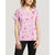 Printed Scrub V-Neck Printed Top by WHITE CROSS (SALE) 618 APS