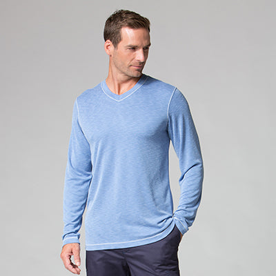 Men Long Sleeve Modal Tee