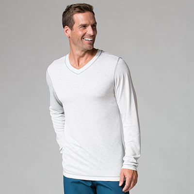 Maevn Knit Men Long Sleeve Modal Tee