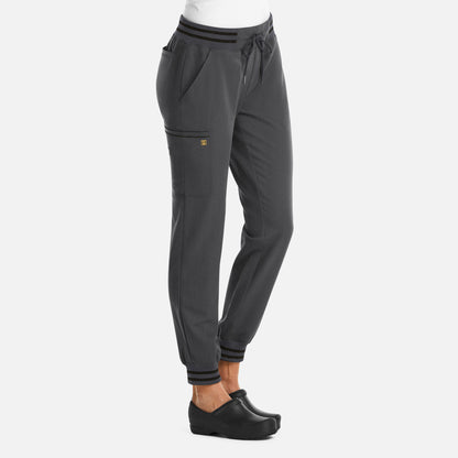 Maevn Matrix Pro Women's Full Waist Jogger with Metallic Detail