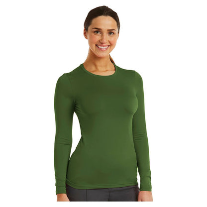 Maevn BESTEE Women's Basic Long Sleeve Underscrub Tee