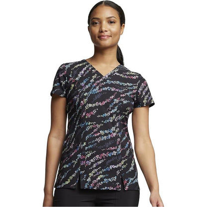 Dickies Prints V-Neck Top DK656 SALE