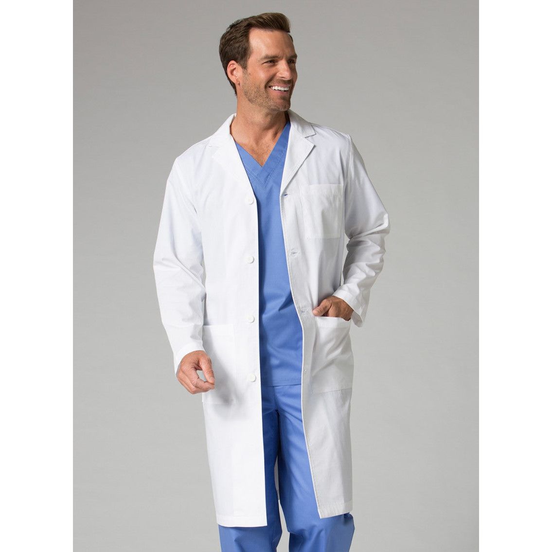 Men's Full Length Lab Coat