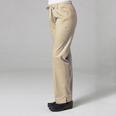 Women's Full Elastic Zipper Pocket Cargo Pant