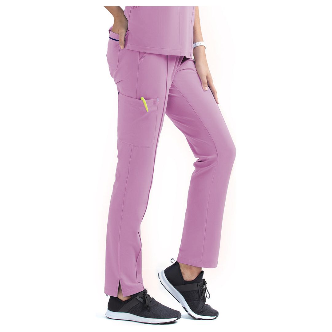 Women's Full Elastic Waist Tapered Leg Pant