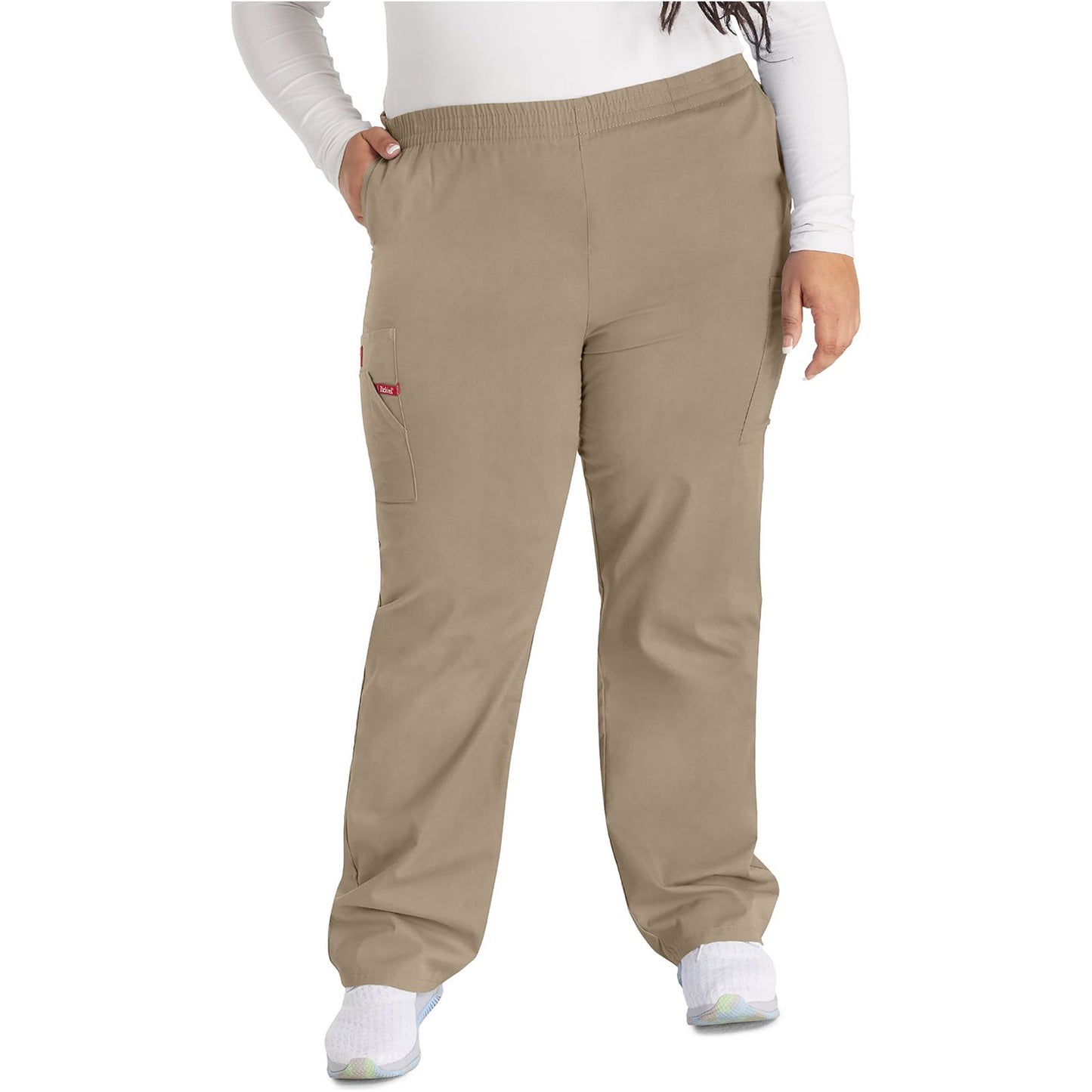 Natural Rise Tapered Leg Pull-On Pant