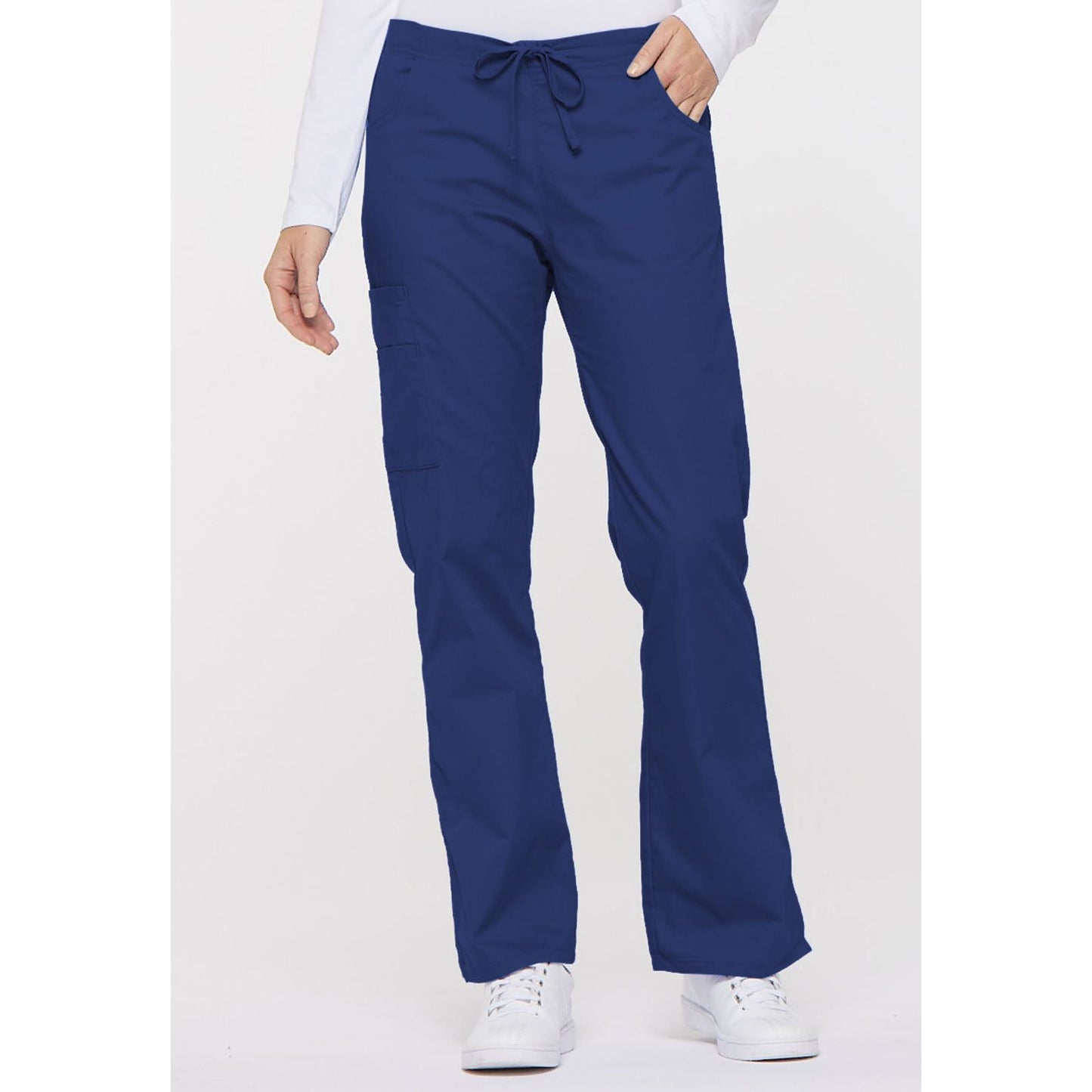 Mid Rise Drawstring Cargo Pant