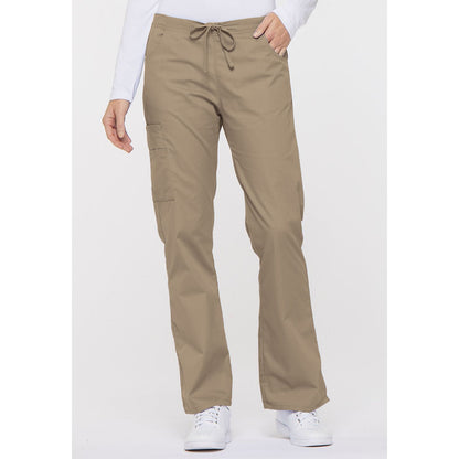 Mid Rise Drawstring Cargo Pant