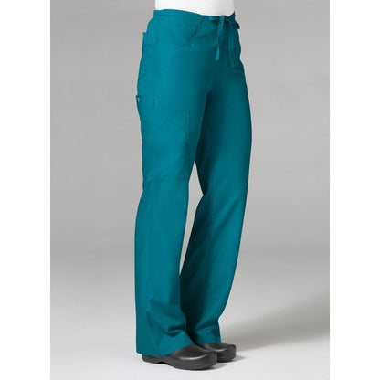 Men's Half Elastic Waist Tapered Cargo Pant