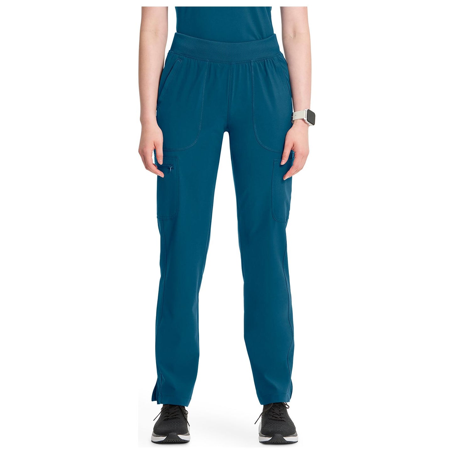 Mid Rise Tapered Leg Pull-on Pant