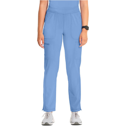 Mid Rise Tapered Leg Pull-on Pant