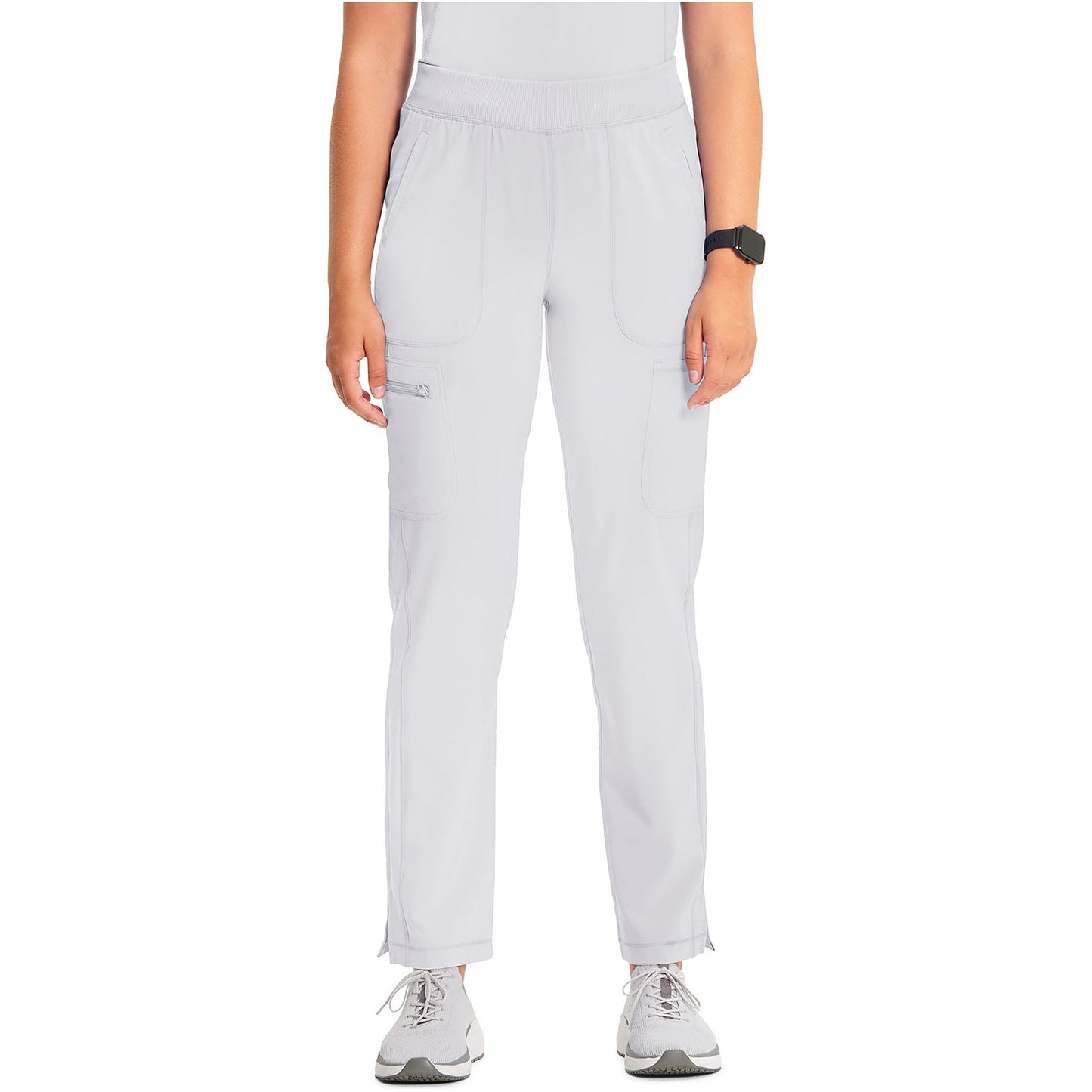 Mid Rise Tapered Leg Pull-on Pant