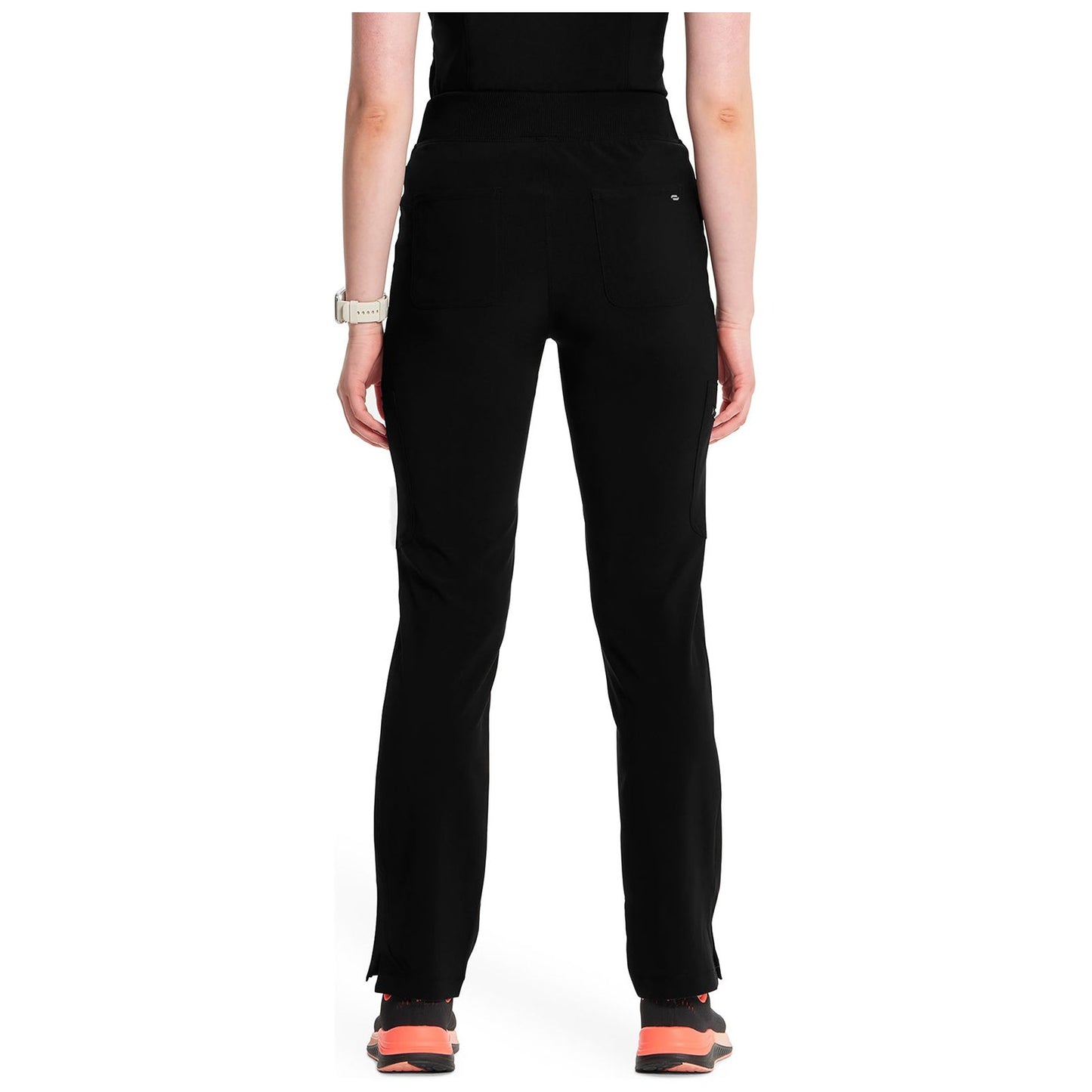 Mid Rise Tapered Leg Pull-on Pant