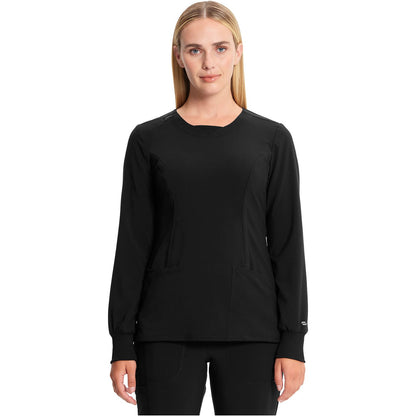 Long Sleeve Round Neck Top