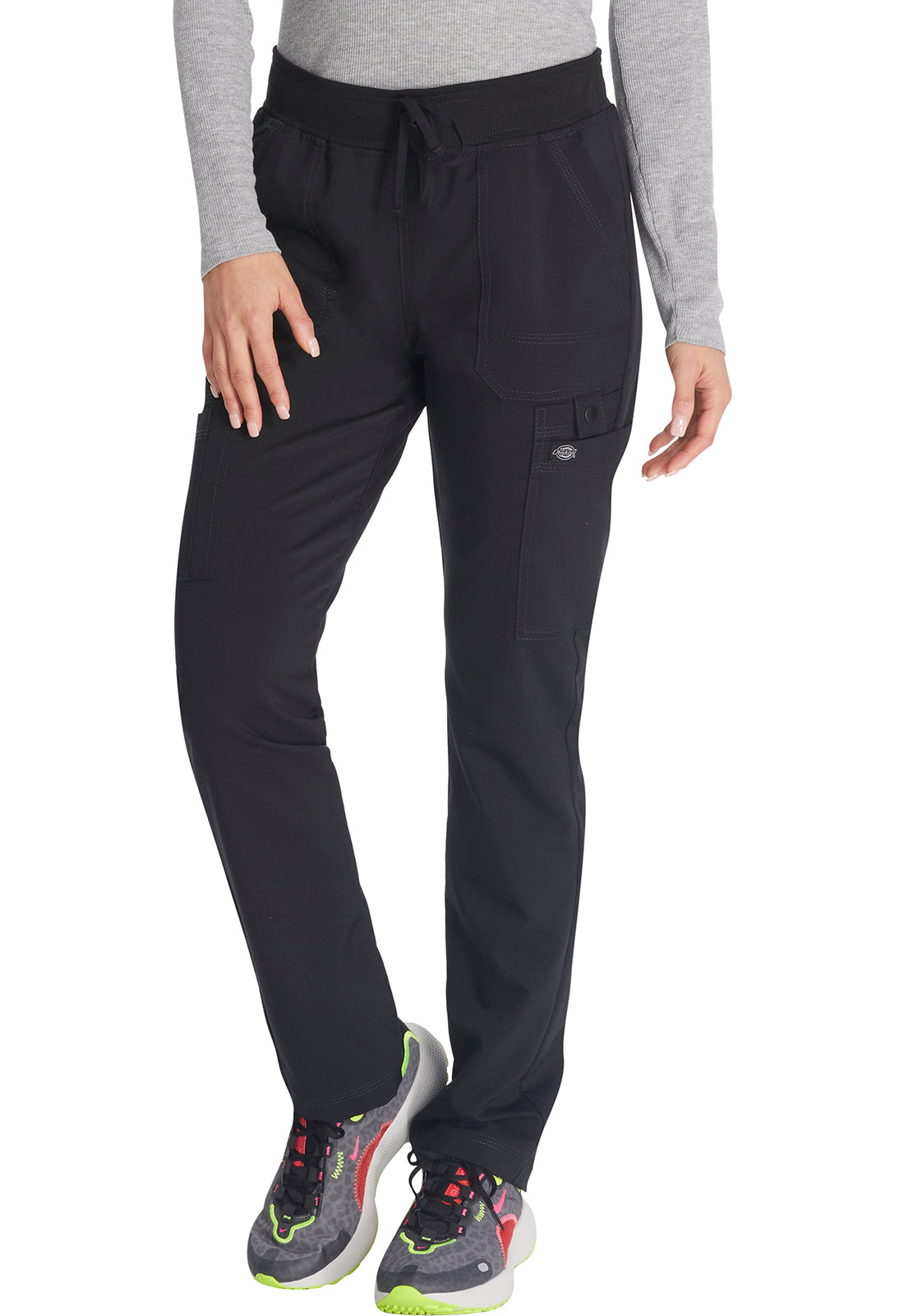 Mid Rise Drawstring Cargo Pant