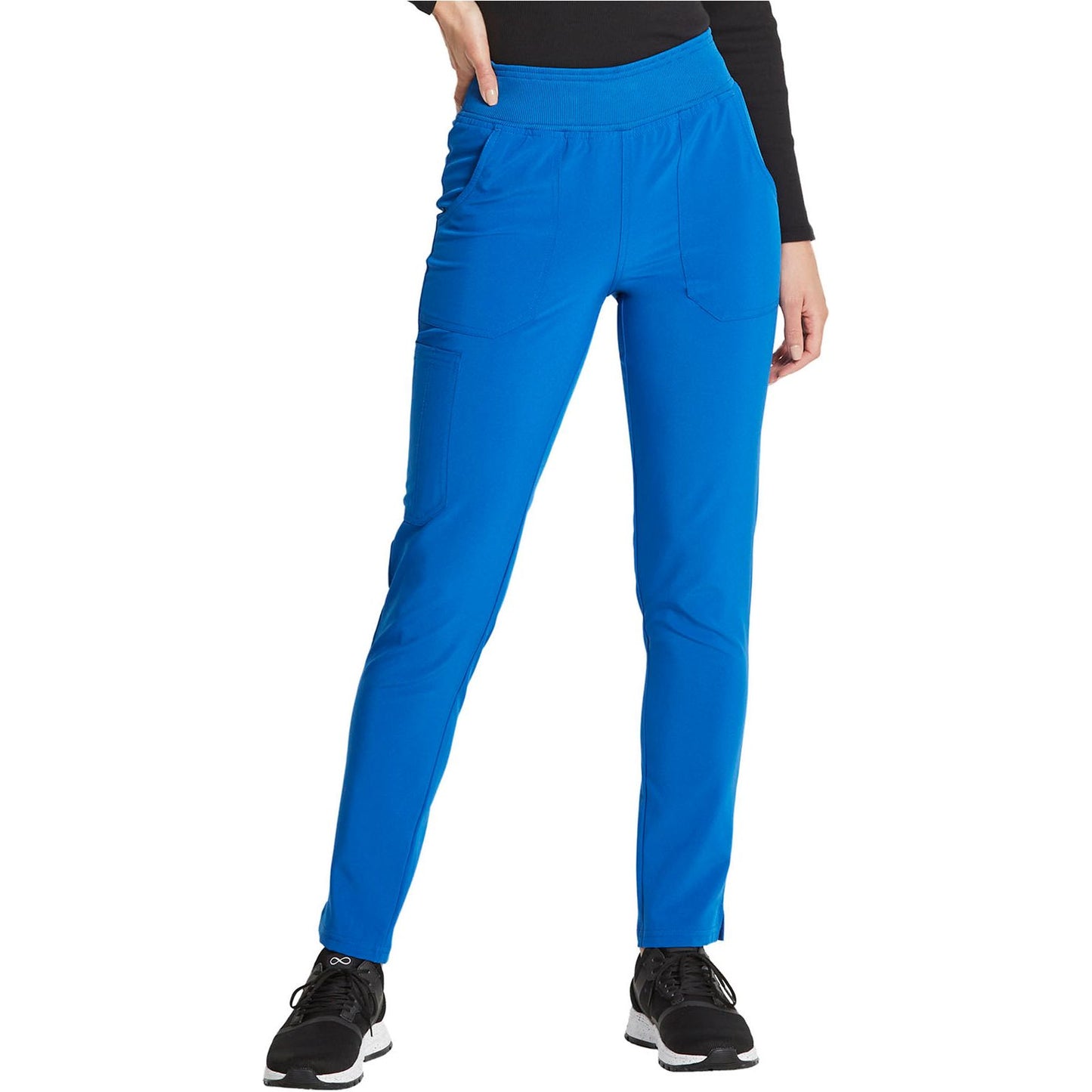 Mid Rise Tapered Leg Pull-on Pant