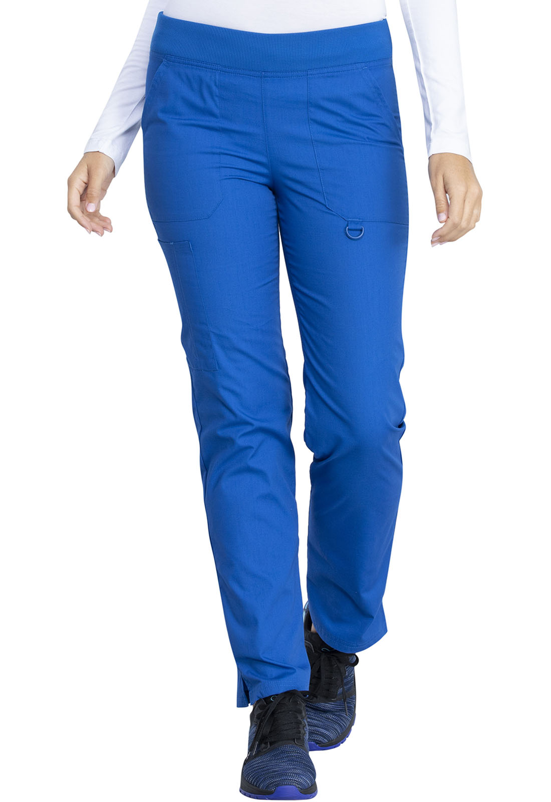 Mid Rise Tapered Leg Pull-on Pant