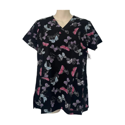 WhiteCross Printed Top "Butterfly" G617_SHBU SALE