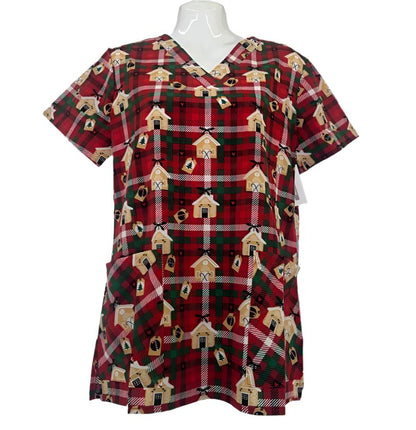 WhiteCross Printed Top CHRISTMAS (SALE) 617