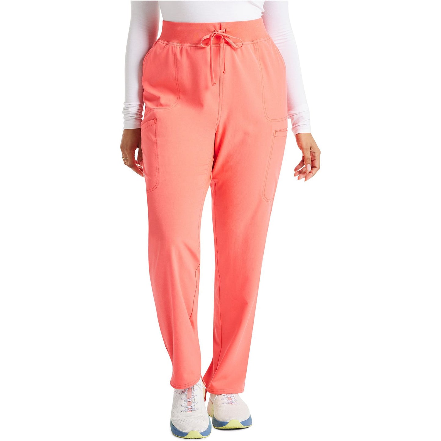 Low Rise Drawstring Step Hem Pant