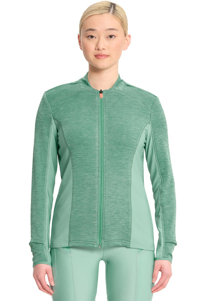 Athletic Zip Front Jacket