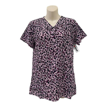 Women's WhiteCross Printed Top "Pink Cheetah" 617 STP SALE