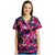 100% Cotton Printed V-Neck Top 718 SALE