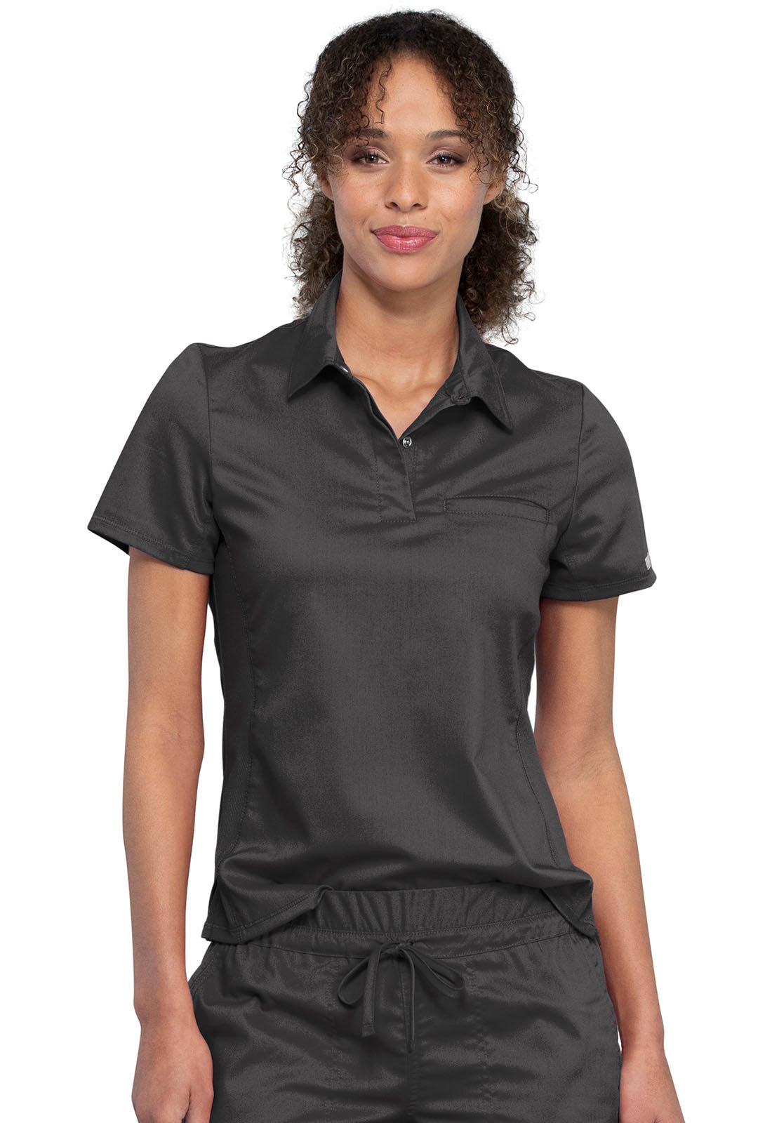 Tuckable Snap Front Polo Shirt