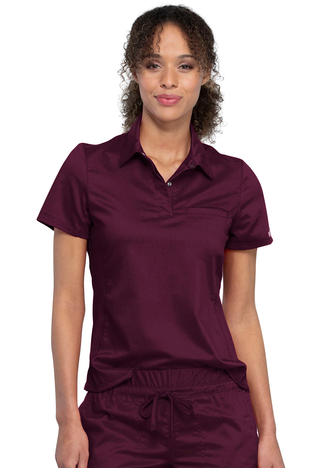 Tuckable Snap Front Polo Shirt