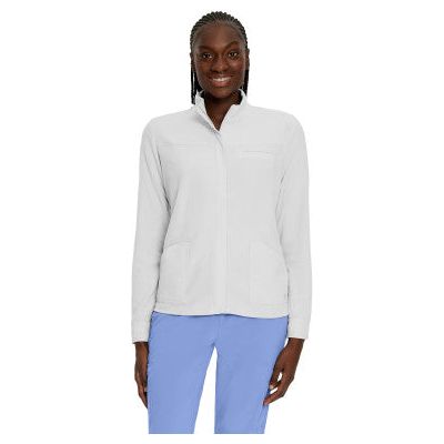 White Cross FIT Women's 3-Pocket Warm-Up Scrub Jacket