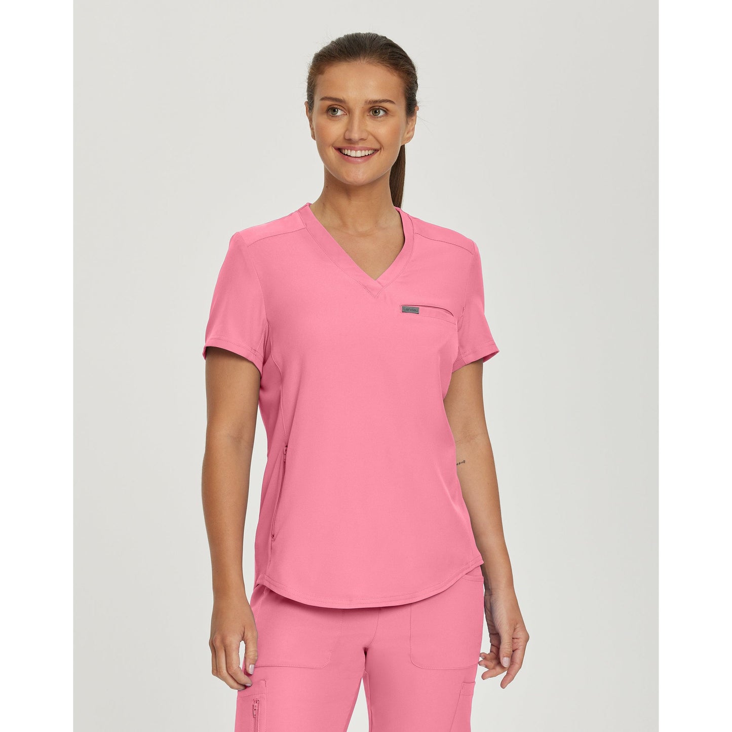 Landau Forward Women's 2-Pocket V-Neck Scrub Top