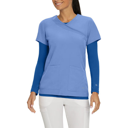 White Cross FIT Women's Long-Sleeve Tee (UNDERSCRUB NOT SCRUB TOP) 207 SALE