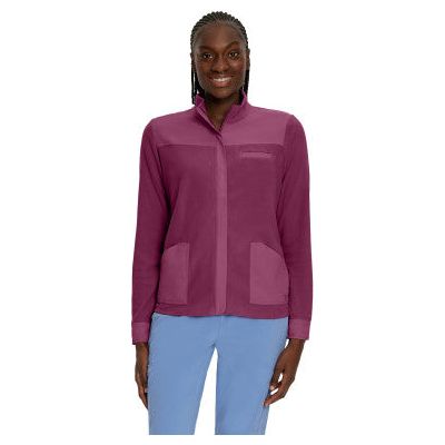 White Cross FIT Women's 3-Pocket Warm-Up Scrub Jacket