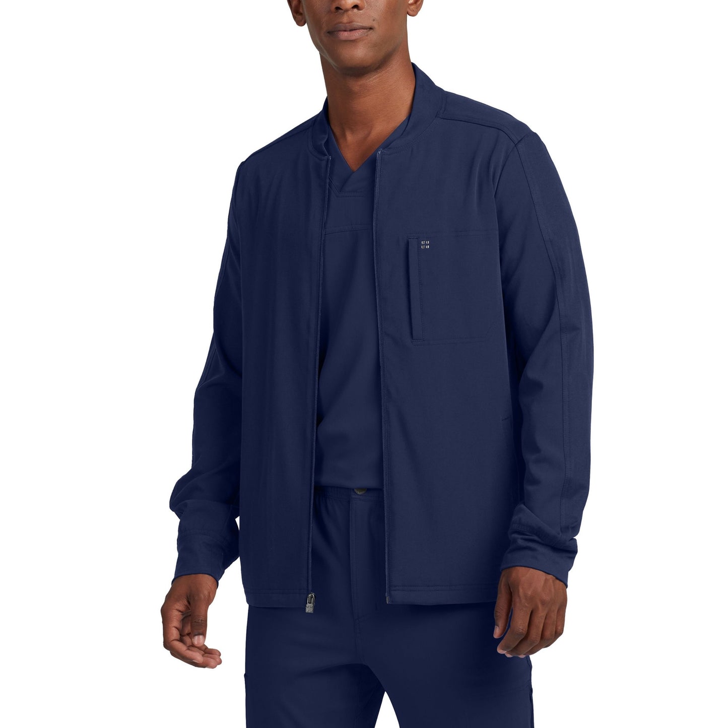 White Cross CRFT Men's 3-Pocket Scrub Jacket