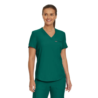 Landau Forward Women's 2-Pocket V-Neck Scrub Top