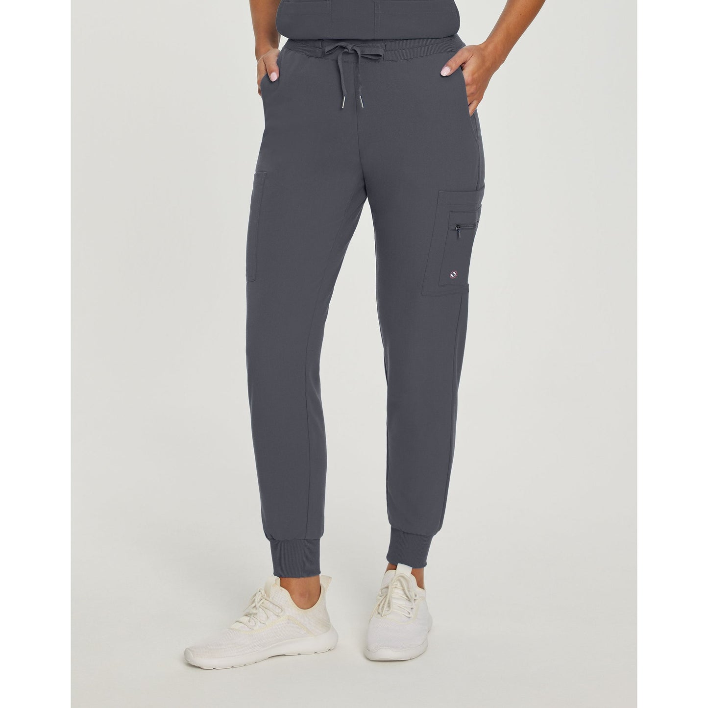 White Cross V-Tess Women's Jogger Scrub Pants